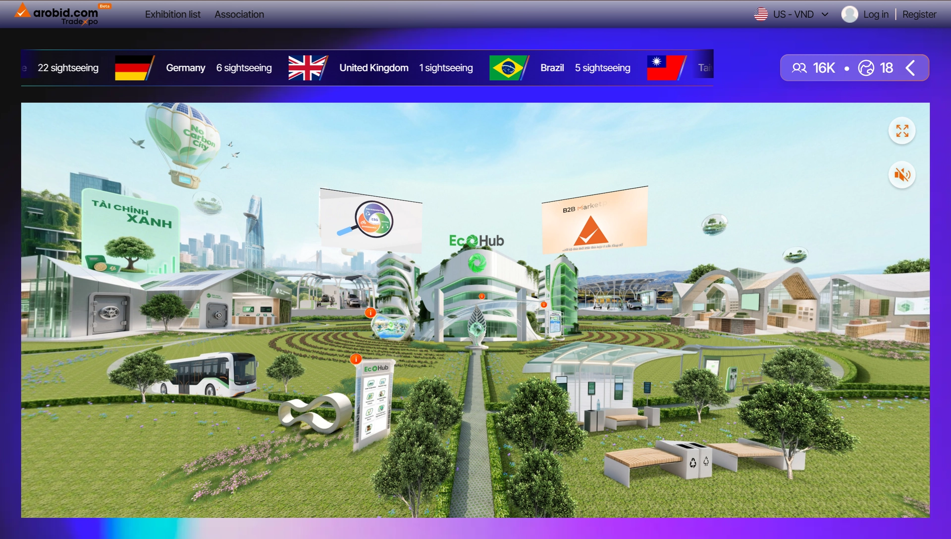 EcoHub XPO 3D Digital Exhibition: “No-Carbon City”